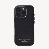 iPhone 16 Pro Magnetic Card Case Black Pebble