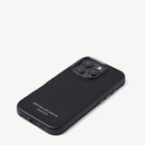 iPhone 16 Pro Magnetic Card Case Black Pebble
