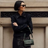 Eliza Clutch Evergreen Patent Croc