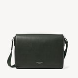 Reporter Messenger Forest Green Saffiano