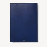 A4 Refillable Luxury Journal Smooth Royal Sapphire Blue