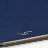 A4 Refillable Luxury Journal Smooth Royal Sapphire Blue
