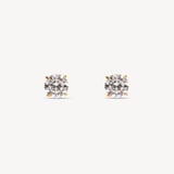 Floating Diamond 1.80ct Solitaire Stud Earrings 1.80ct Diamond