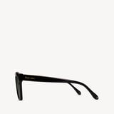 Ava Square Sunglasses Black 