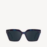 Ava Square Sunglasses Blue Marble 