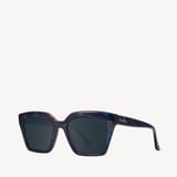 Ava Square Sunglasses Blue Marble 