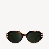 Amelia Oval Sunglasses Tortoiseshell 