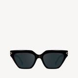 Isla Cat-Eye Sunglasses Black 