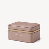 Travel Watch & Ring Box Soft Taupe Pebble