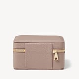 Travel Watch & Ring Box Soft Taupe Pebble