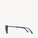 Helios Round Sunglasses Dark Blue Striation
