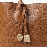 Midi London Tote Tan Pebble