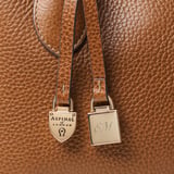 Midi London Tote Tan Pebble