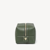 London Makeup Bag Racing Green Pebble