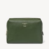 London Toiletry Bag Racing Green Pebble