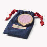 Foldable Handbag Hook Deep Shine Powder Lilac Small Croc