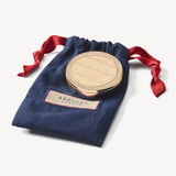 Foldable Handbag Hook Deep Shine Buttermilk Small Croc