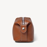Mount Street Washbag Tan Saffiano