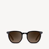 Helios Round Sunglasses Black 