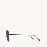 Maranello Aviator Sunglasses Gunmetal Stainless Steel
