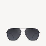 Maranello Aviator Sunglasses Gunmetal Stainless Steel