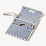 Travel Jewellery Roll Ivory Pebble
