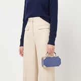 Trinket Box Bluebell Patent Croc