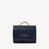 AirPods Case with Carabiner Clip Navy Pebble