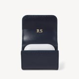 AirPods Case with Carabiner Clip Navy Pebble