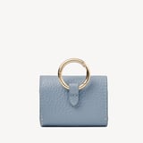AirPods Case with Carabiner Clip Sky Blue Pebble