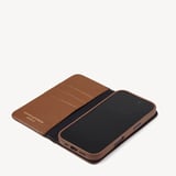 iPhone 16 Pro Magnetic Card Case Tan Pebble