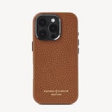 iPhone 16 Pro Magnetic Card Case Tan Pebble