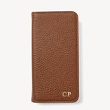 iPhone 16 Pro Magnetic Card Case Tan Pebble