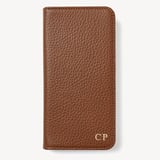 iPhone 16 Pro Max Magnetic Card Case Tan Pebble