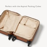 Connaught Cabin Case Tan Saffiano with Gold Hardware