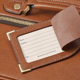 Connaught Cabin Case Tan Saffiano with Gold Hardware