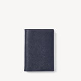 A7 Pocket Refillable Luxury Journal Navy Pebble with Soft Suede Lining