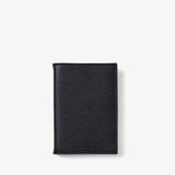 A7 Pocket Refillable Luxury Journal Black Pebble with Soft Suede Lining
