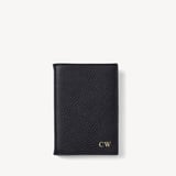 A7 Pocket Refillable Luxury Journal Black Pebble with Soft Suede Lining