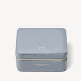 Travel Watch & Ring Box Sky Blue Pebble