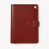 Deluxe Family Travel Wallet Smooth Cognac