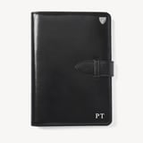 Deluxe Family Travel Wallet Smooth Black