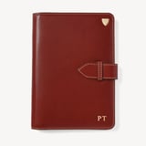 Deluxe Family Travel Wallet Smooth Cognac