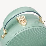 Hat Box Willow Patent Croc