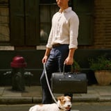 Connaught Flight Work Bag Black Saffiano