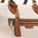 Hudson Bag Beach Stone Premium Pebble & Smooth Tan