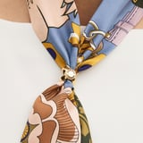 Skinny Scarf Ring 18ct Gold Plated