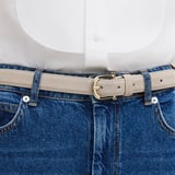 Bella Waist Belt Moleskin Suede