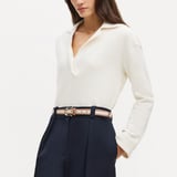 Bella Waist Belt Natural Milled Pebble & Smooth Tan
