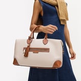 Hudson Bag Beach Stone Premium Pebble & Smooth Tan